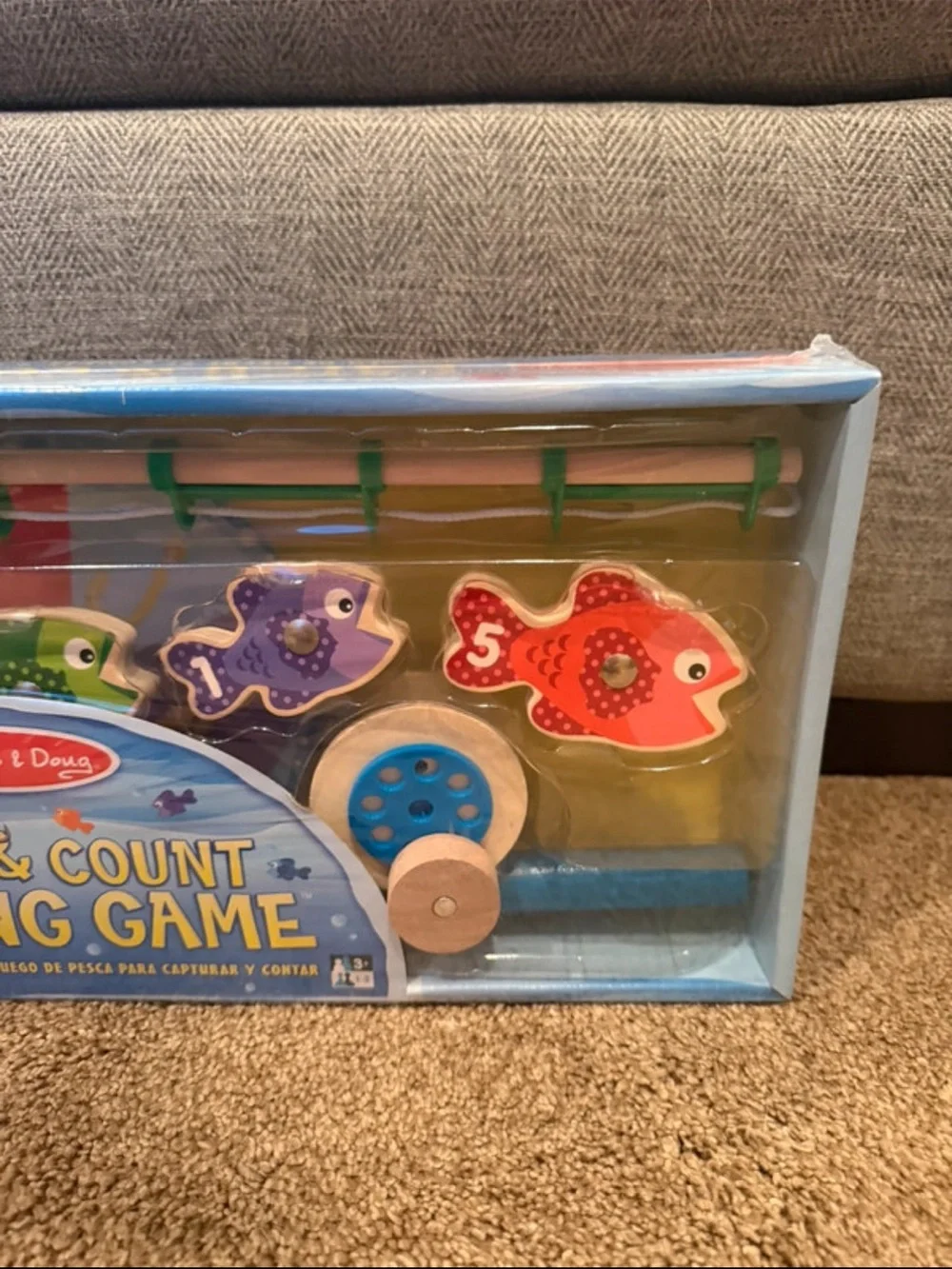 Melissa & Doug Catch & Count Fishing Game - Multi-Color